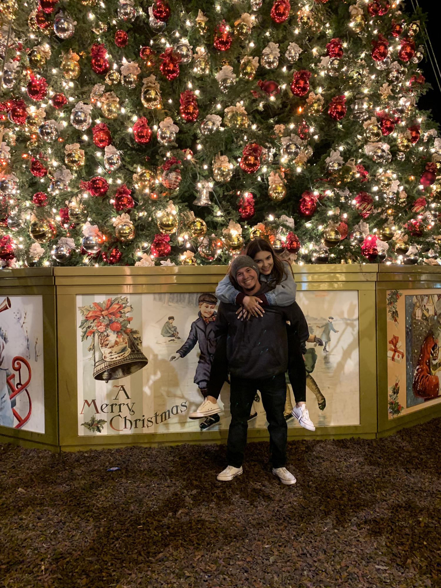 Christmastime at the Americana on Brand is our favorite!