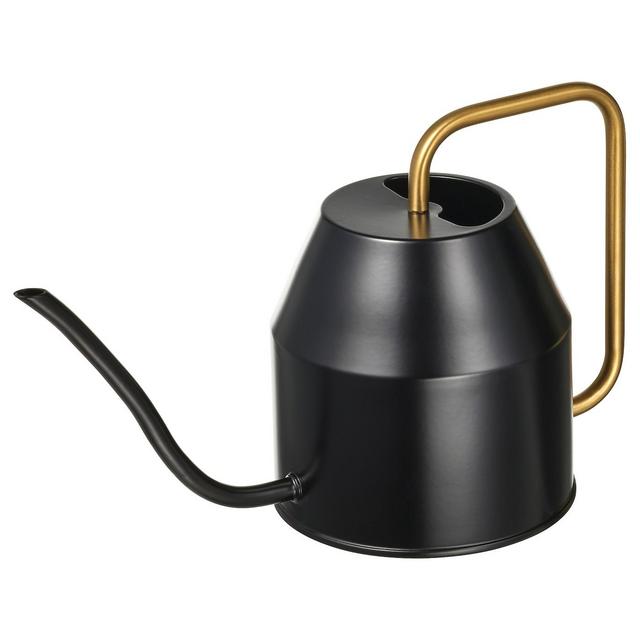 VATTENKRASSEWatering can, black/gold30 oz