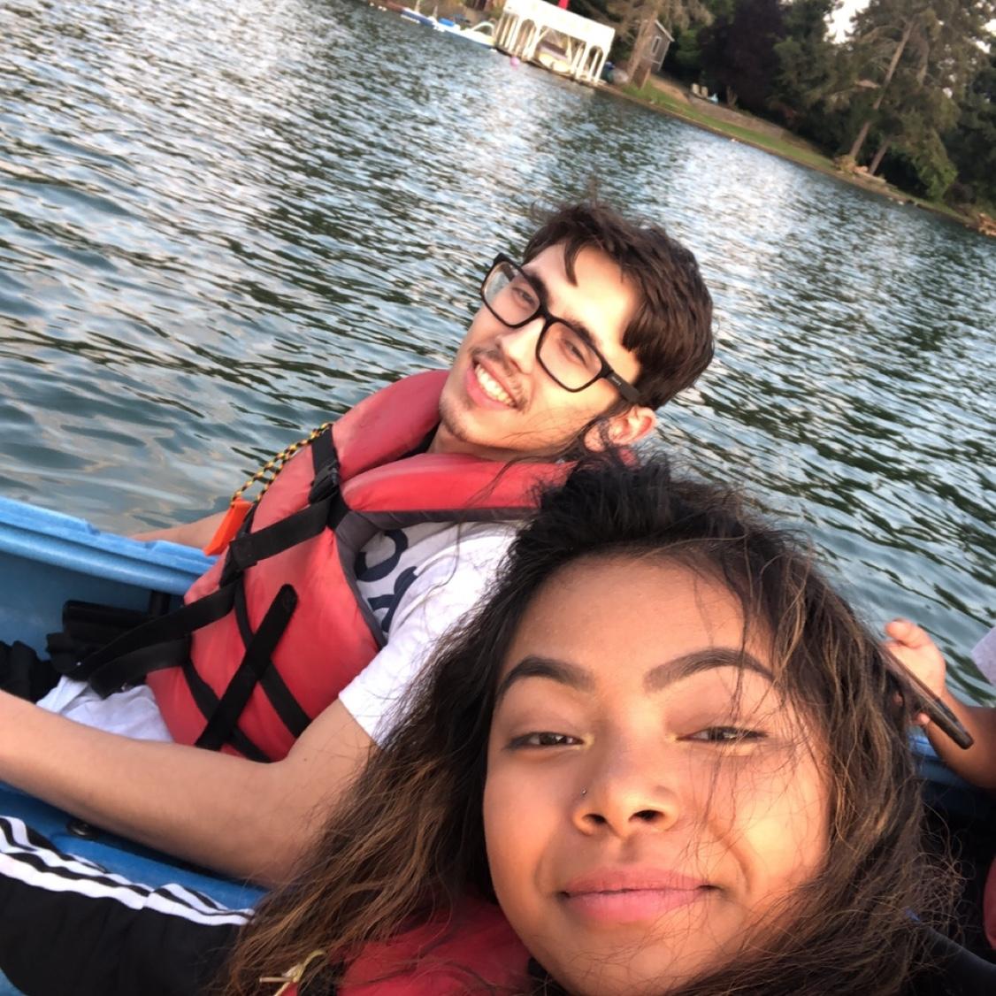 First time canoeing
