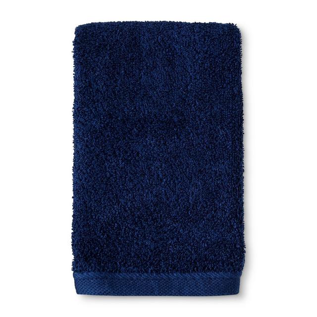 Everyday Solid Hand Towel Navy Blue - Room Essentials™