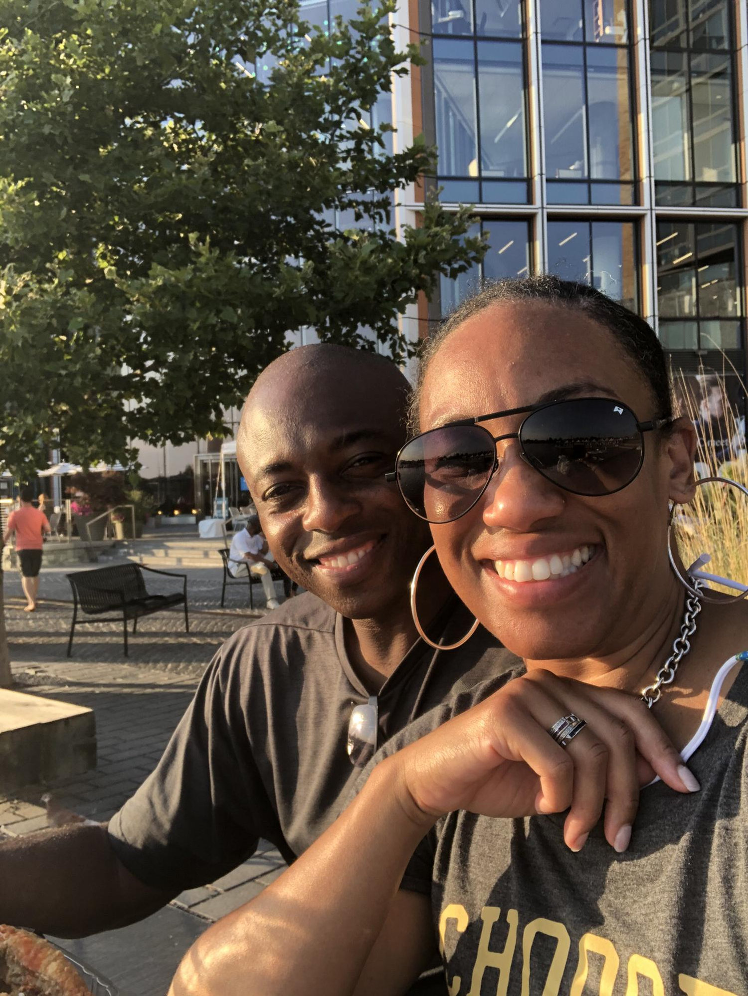 Hanging out at the Wharf.