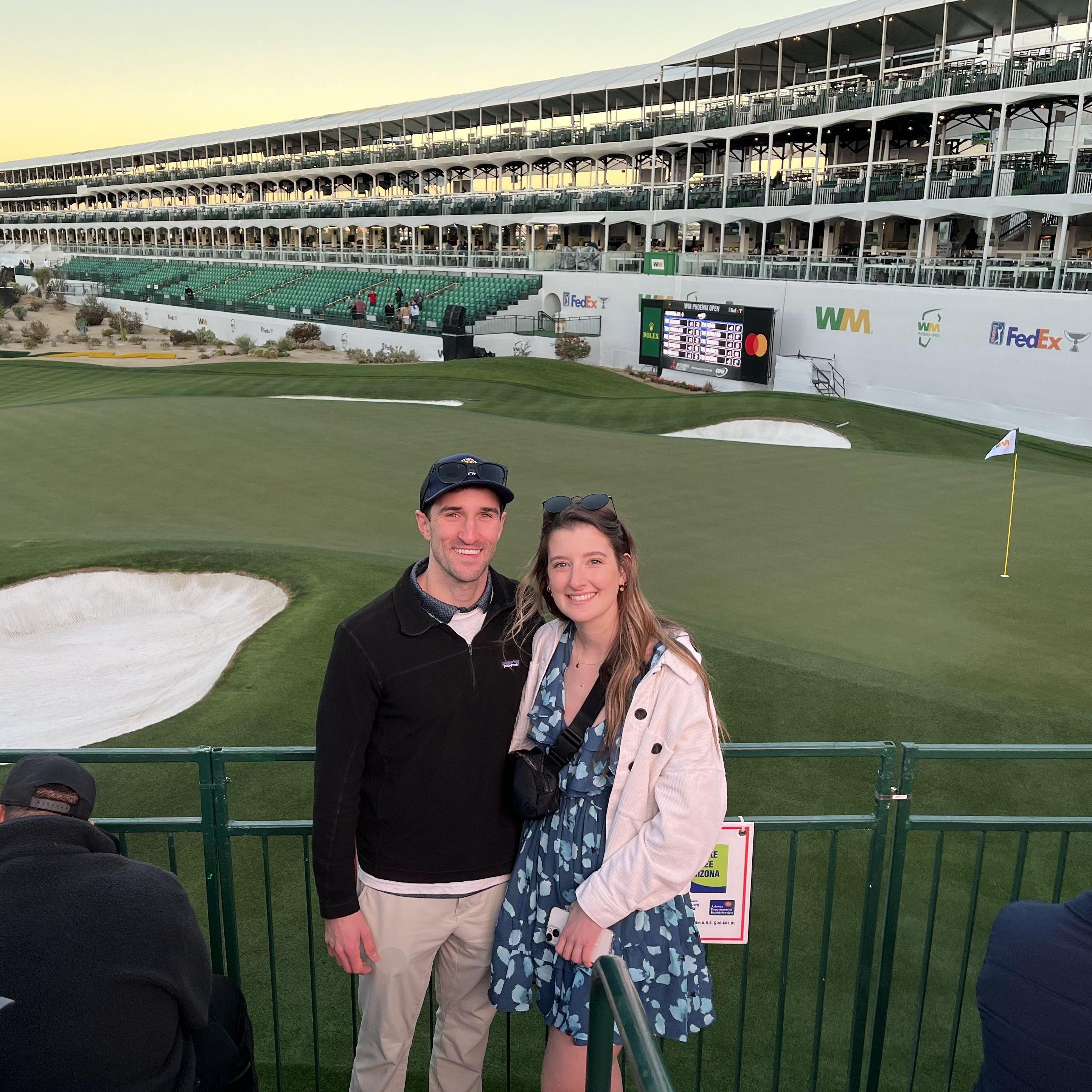Waste Management Open golf tournament - 2/10/2023