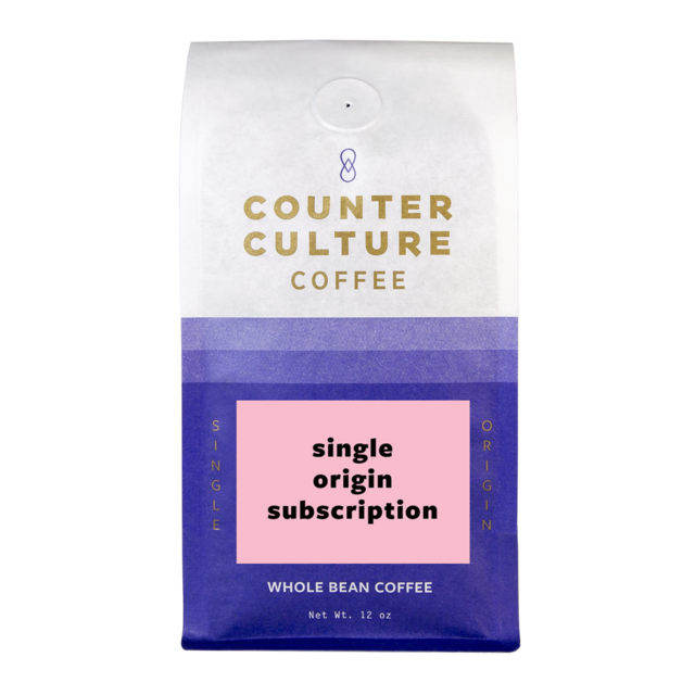 6 Month Coffee Bean Single-Origin Subscription