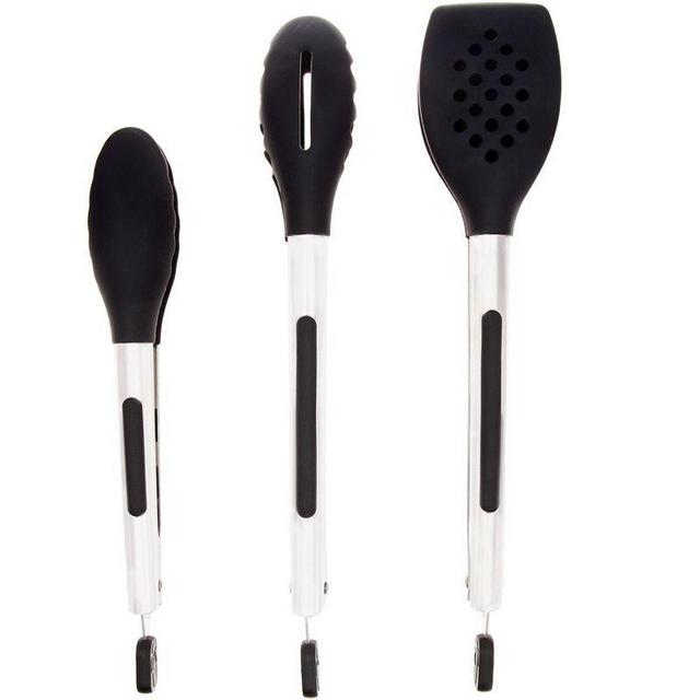 Valerie Bertinelli 3-Piece Tongs Model K47185