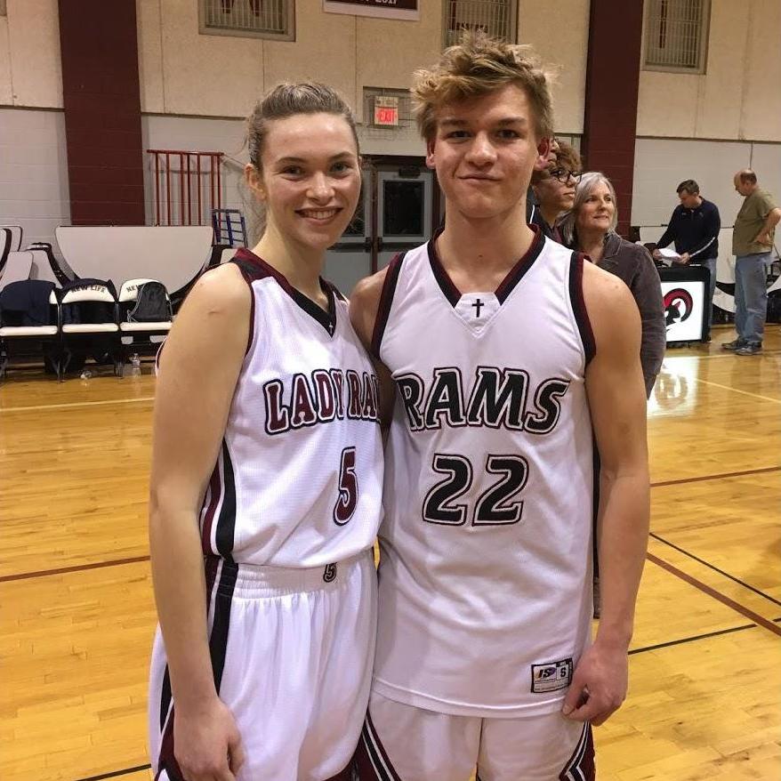 Basketball Senior Night, Winter 2018