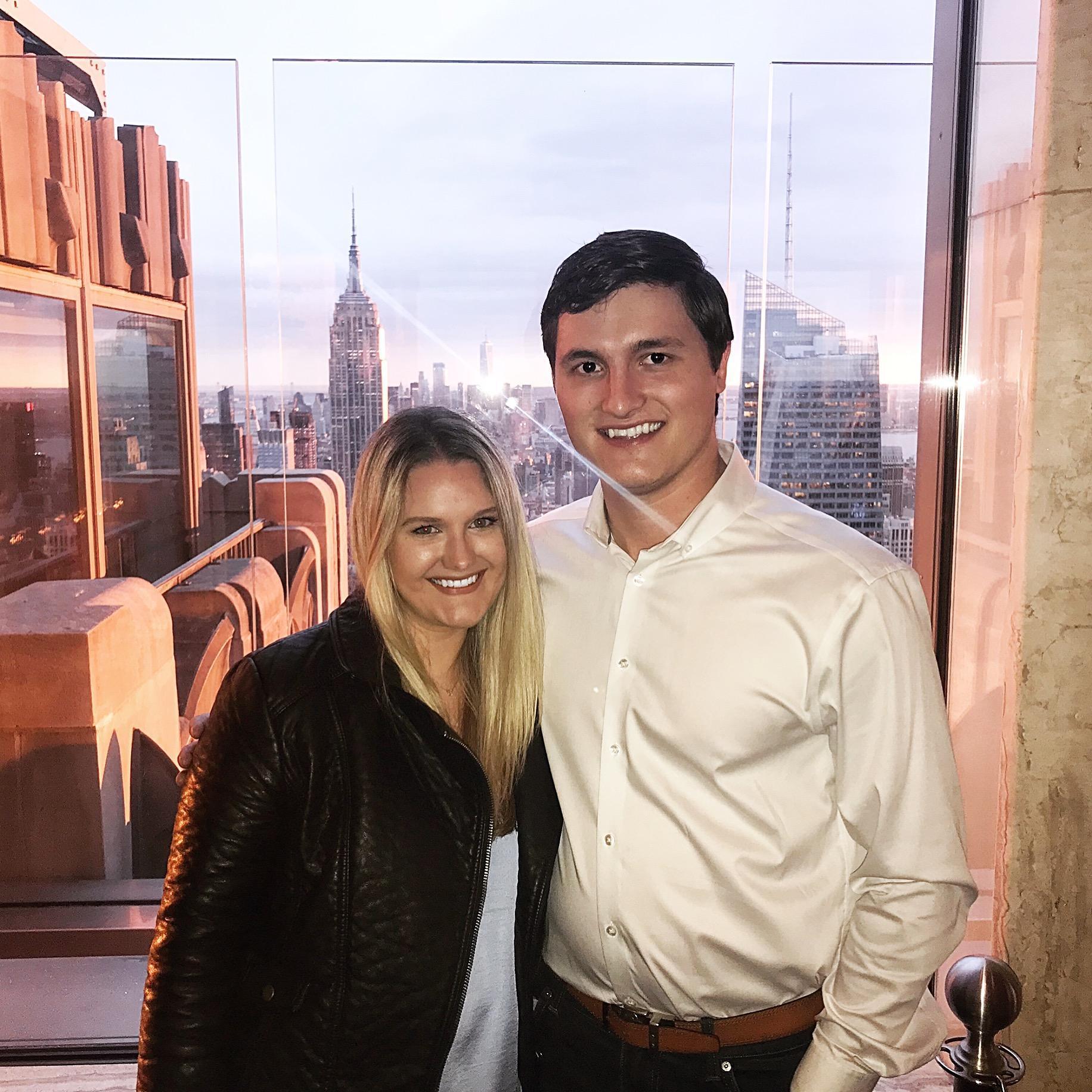 Claudia's sister lives in New York City, so the city has always been a special place to visit. April 2018