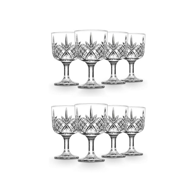 Godinger Dublin Crystal Gin Balloon Glass, Set of 8