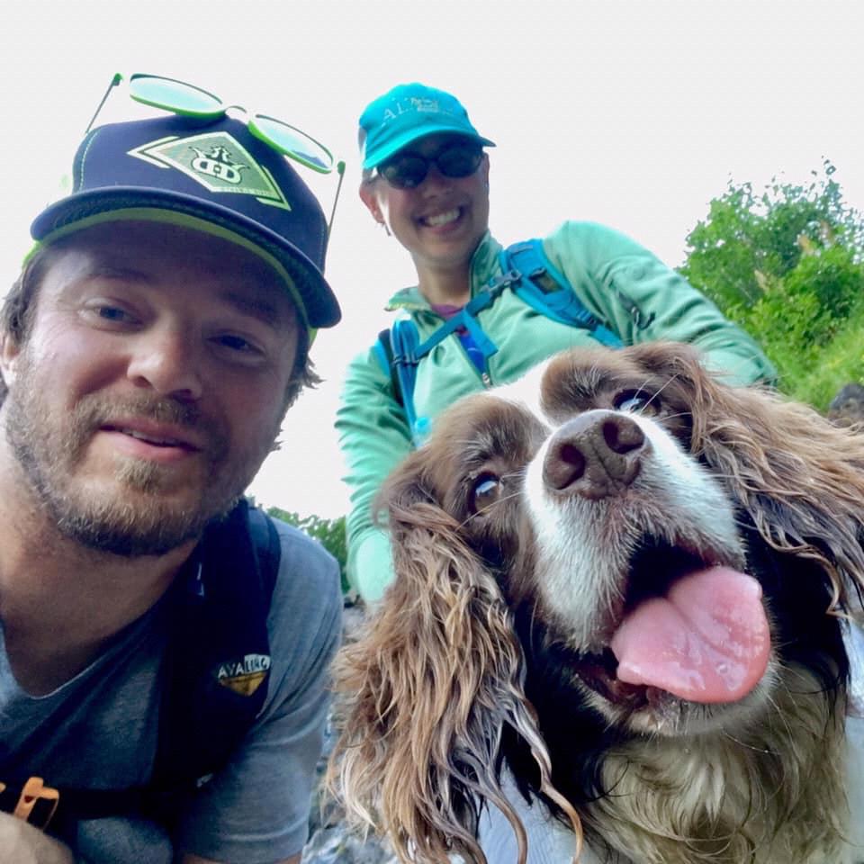 Adventuring on a mountain!