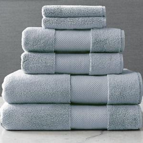 Frontgate Resort Collection 6 Piece Set Bath Towels - Chambray