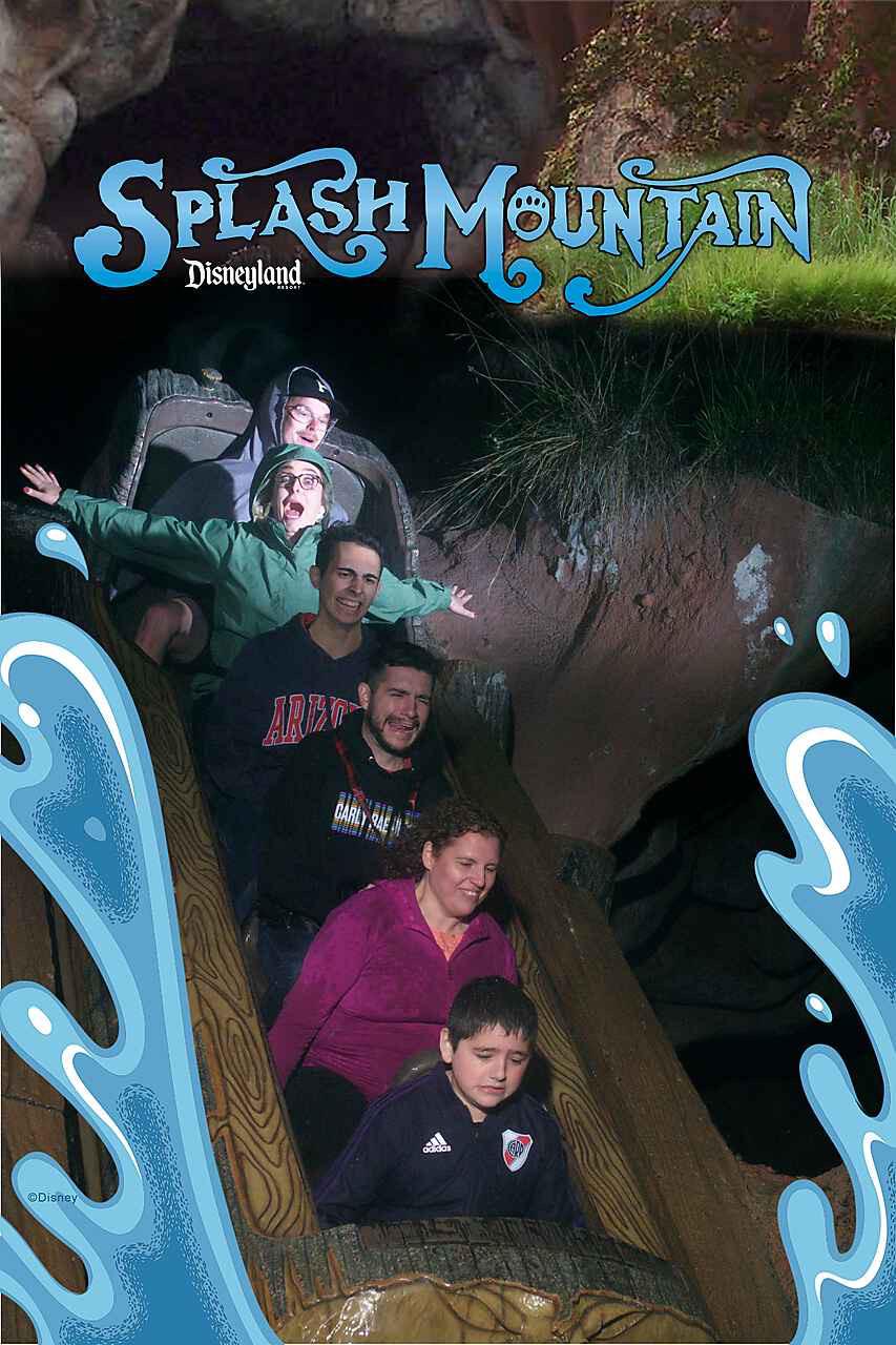 Clint was concerned about getting wet from the ride, I said I'd protect him