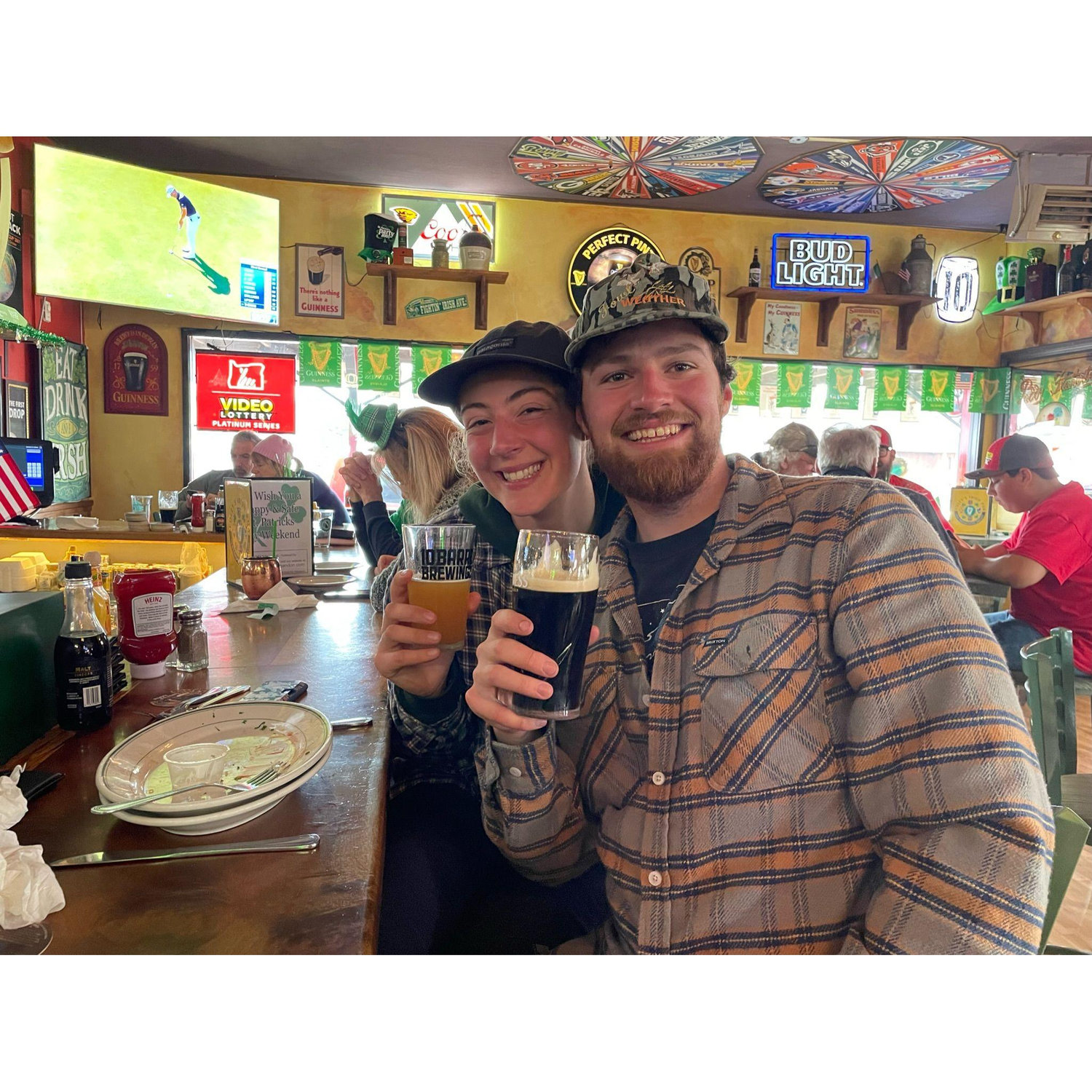 St. Patricks day 2022 in Bandon, Oregon