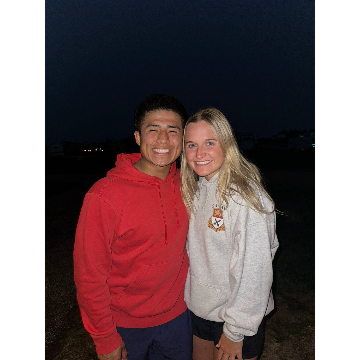 2023 - We both love spending time outdoors. We've spent many weekends camping at Autie's camper in Platte, SD.