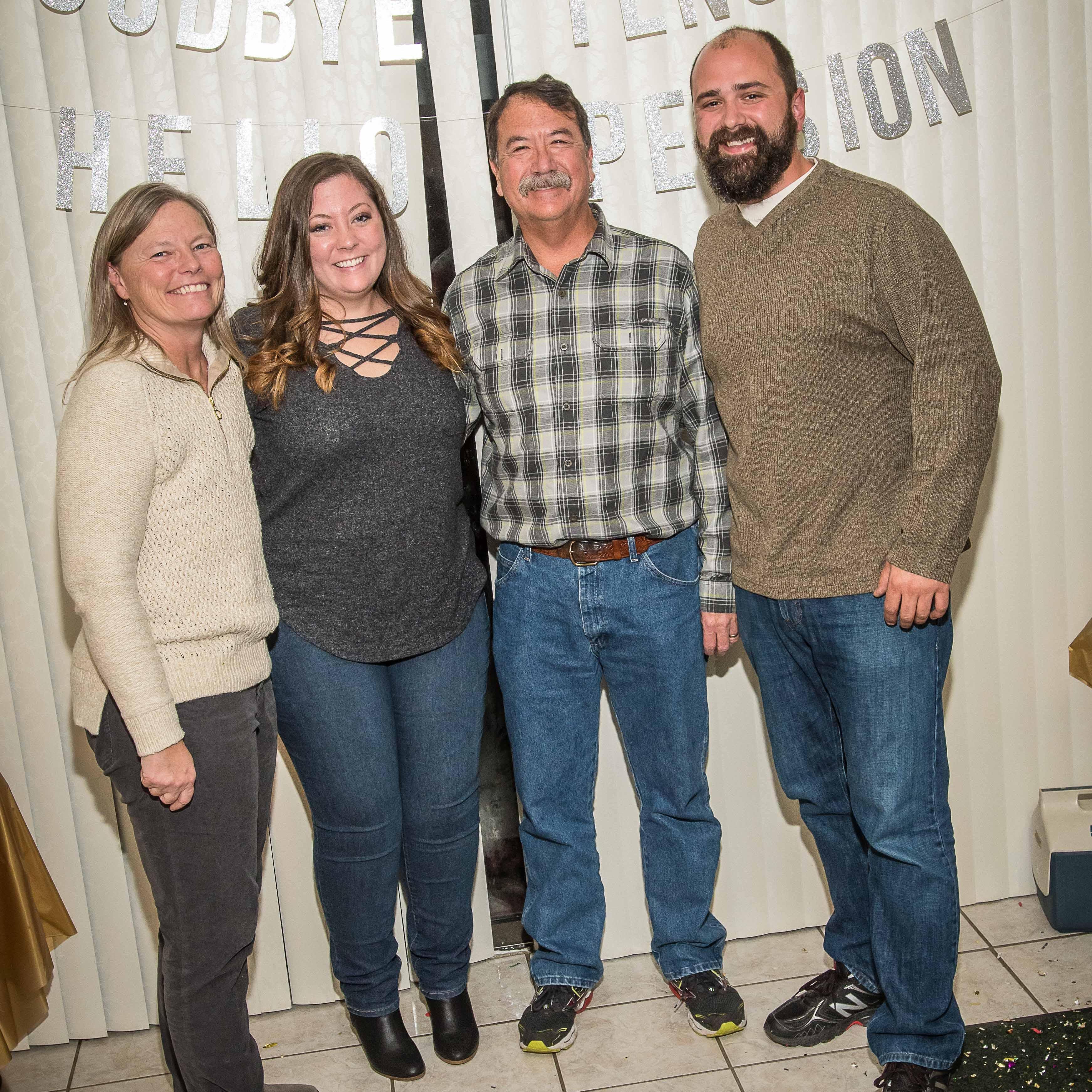 Rikki's Dad's retirement party November 2017