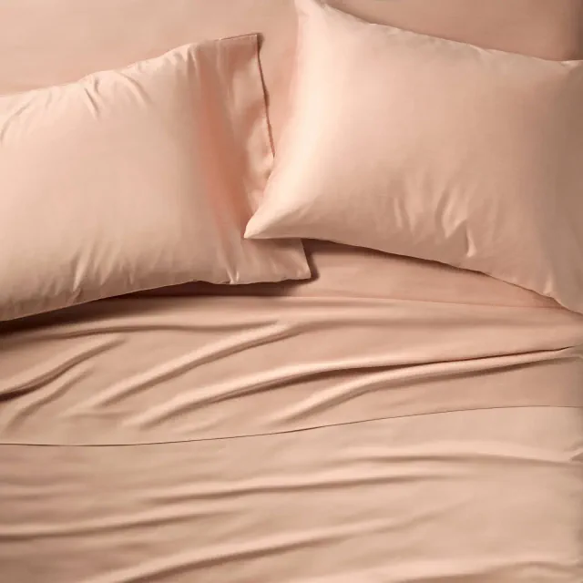 California King 400 Thread Count Rayon from Bamboo Sheet Set Light Adobe Clay - Casaluna™