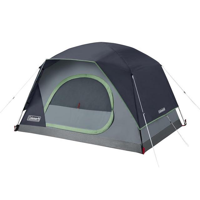 Coleman Skydome Tent with 5 Minute Setup, 2/4/6/8 Person Weatherproof Tent with Rainfly, Carry Bag & 20% More Headroom Than Traditional Tents