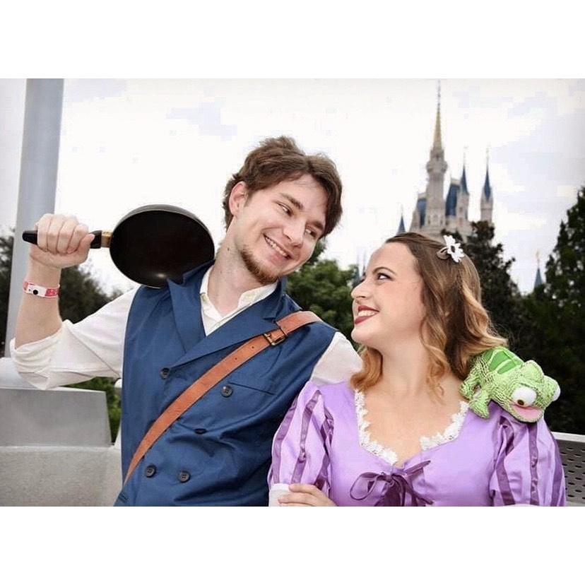 Mickey's Not So Scary Halloween Party 2019! We went as Flynn & Rapunzel!