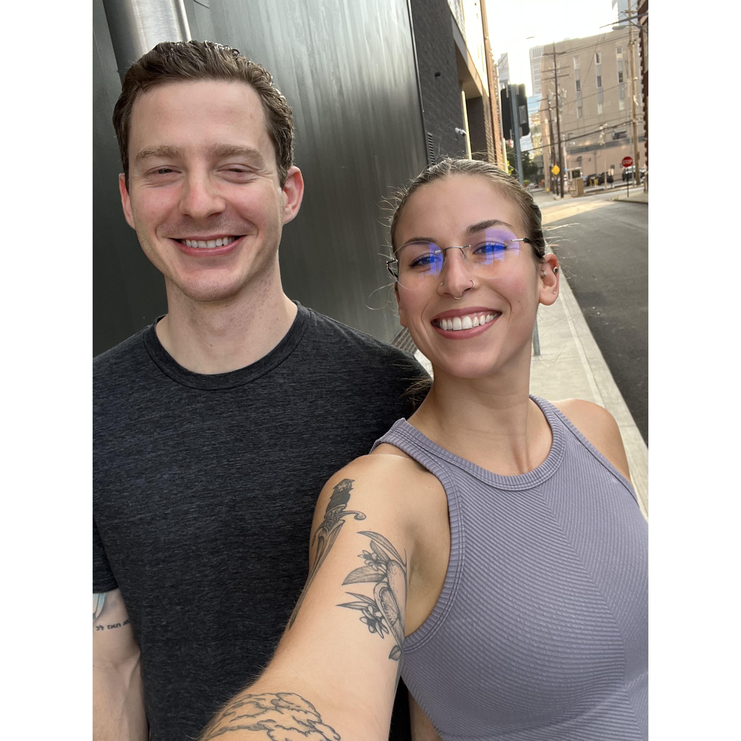 Our very first picture together <3