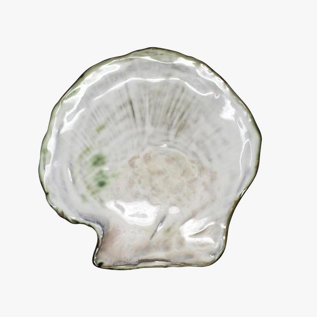 Scallop Stoneware Platter