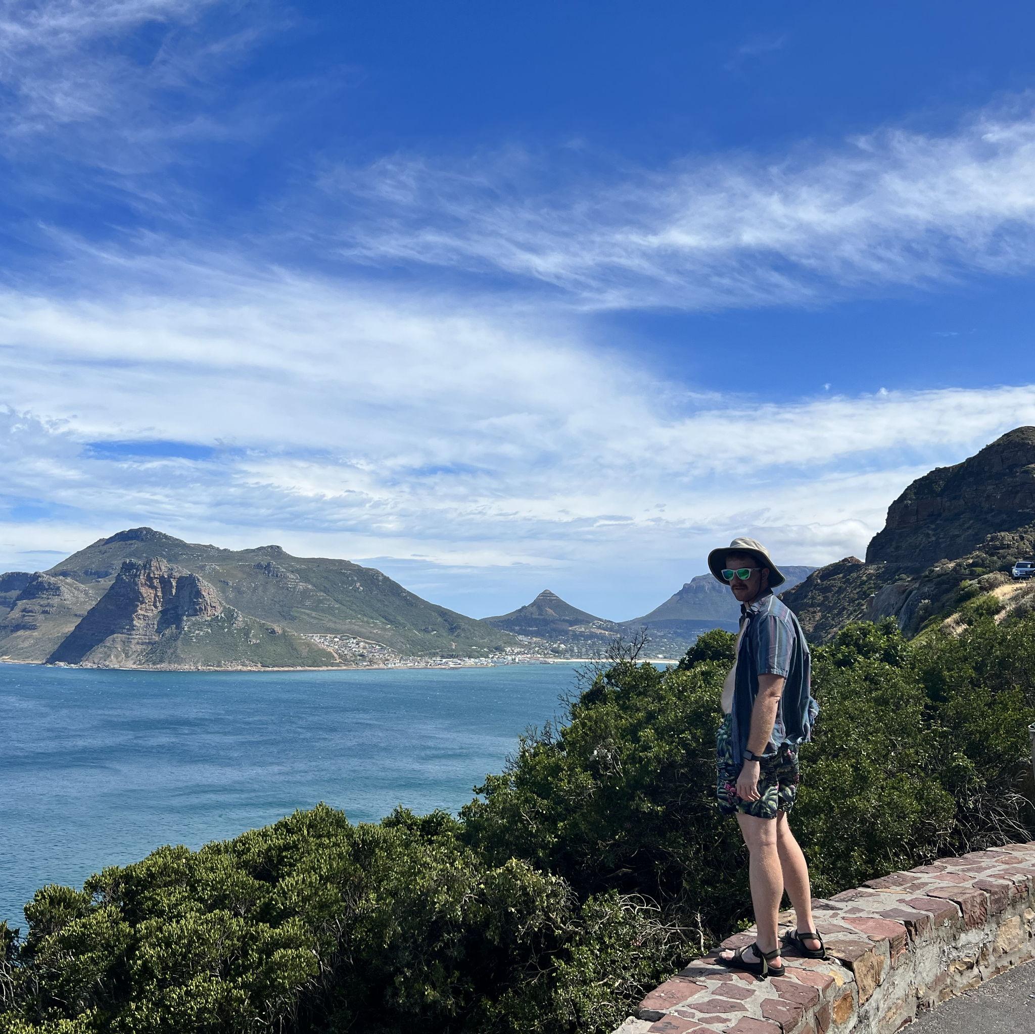 Chapman's Peak Scenic Route South Africa but Gerard.