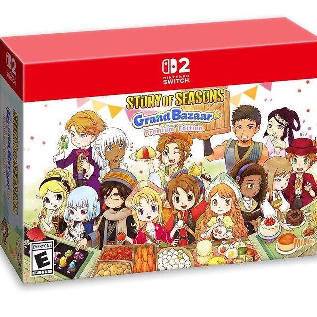 Story of Seasons Grand Bazaar Premium Edition Nintendo Switch 2