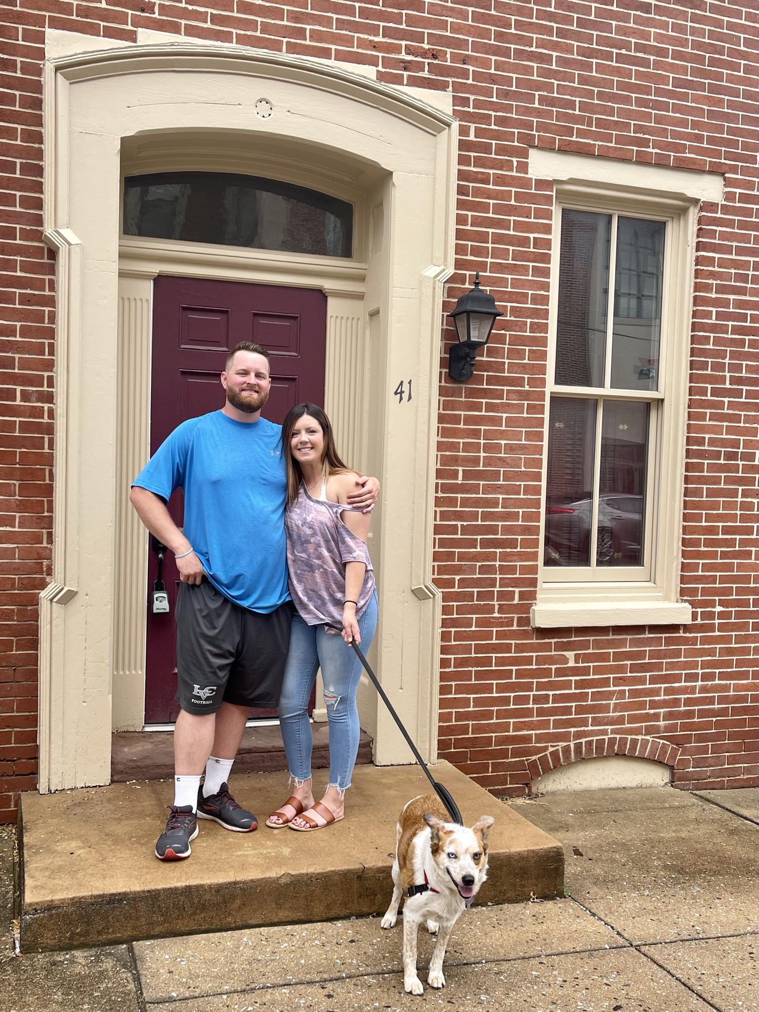First day we could physically be in our house