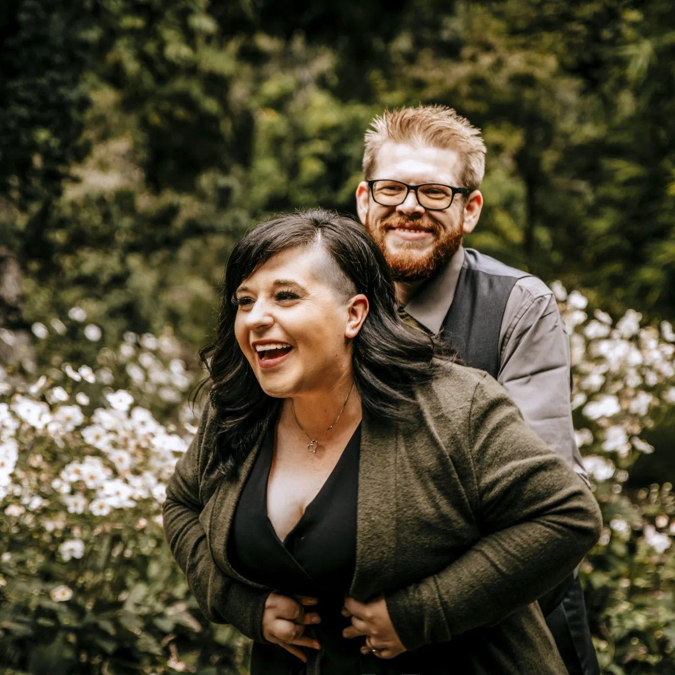 one of our engagement photos