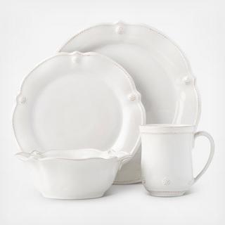 Berry & Thread Flared 4-Piece Place Setting, Service for 1