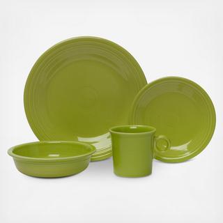 Classic Rim 4-Piece Place Setting, Service For 1