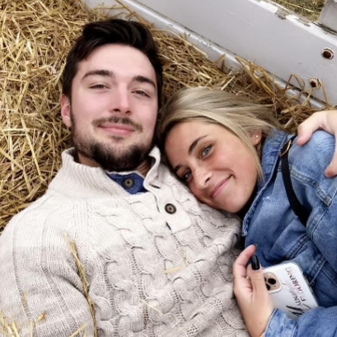 Hayrides with my honey. 💕