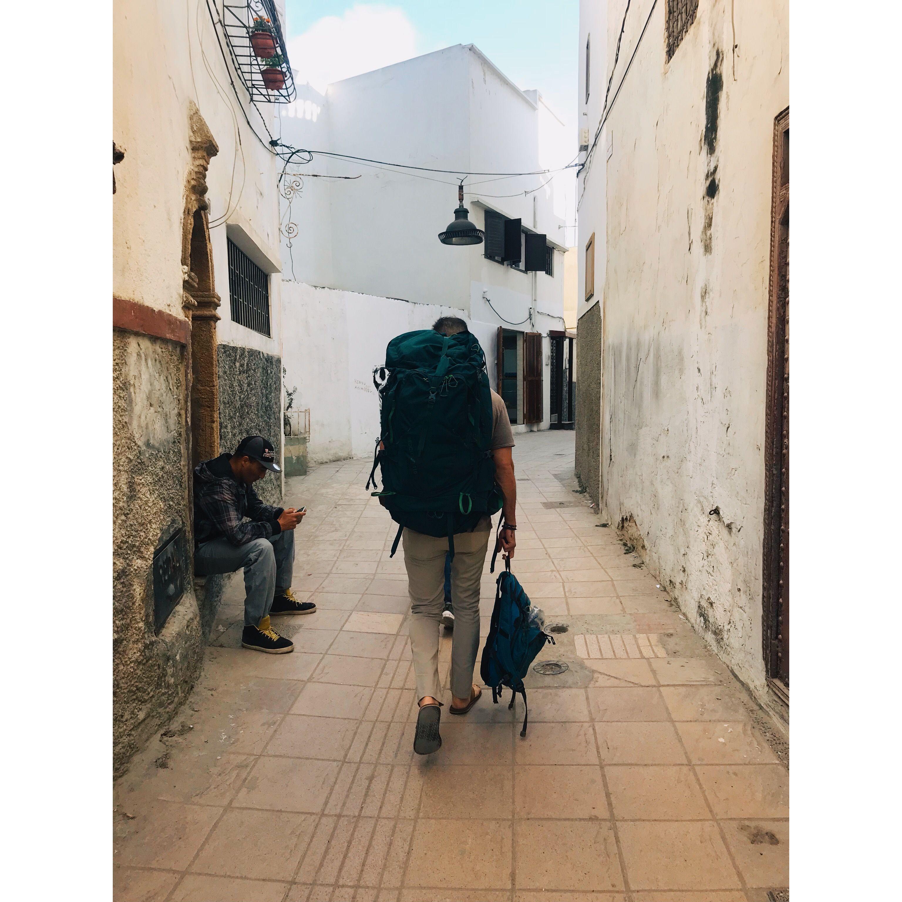 Backpacking through Morocco