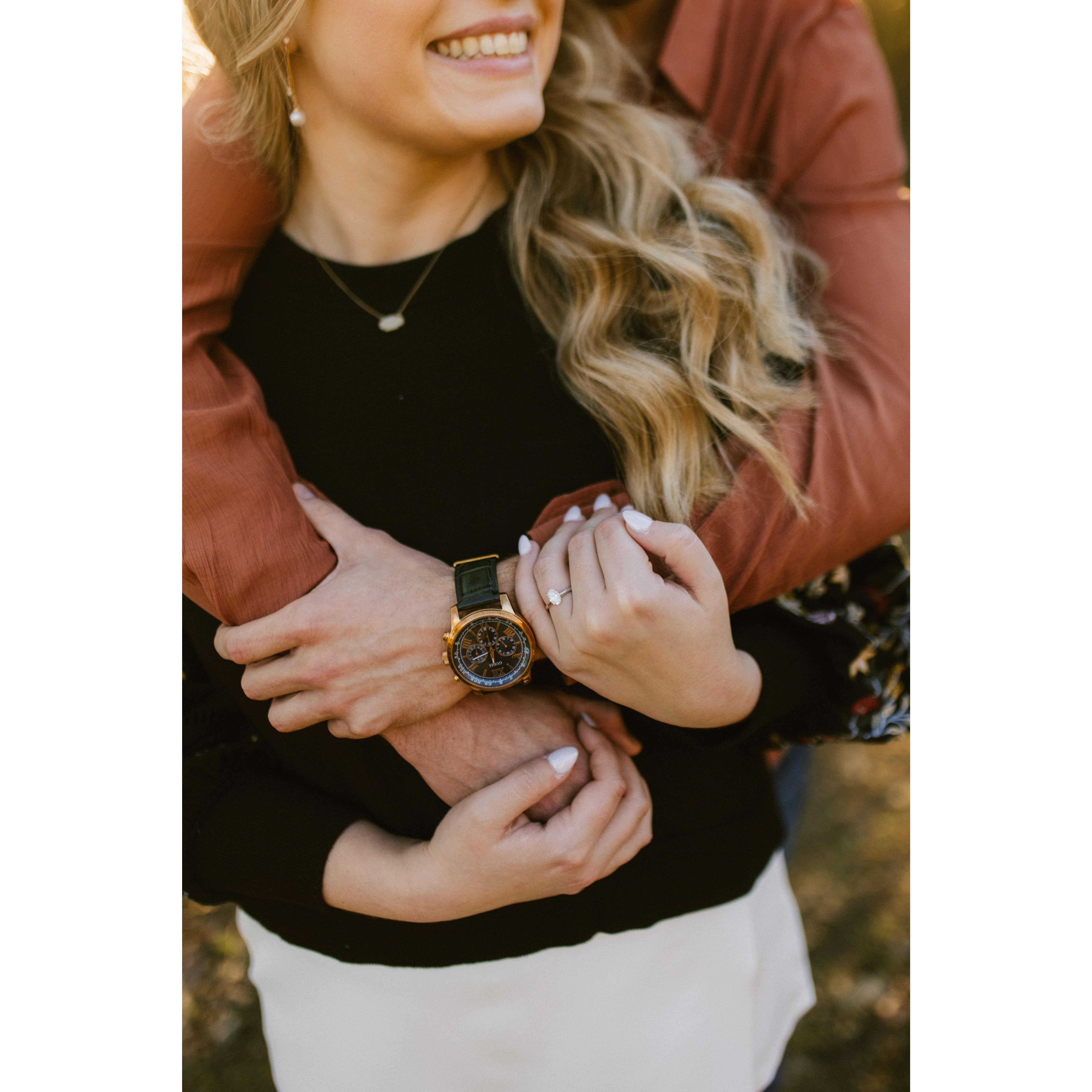 Our engagement session in Hot Springs, AR