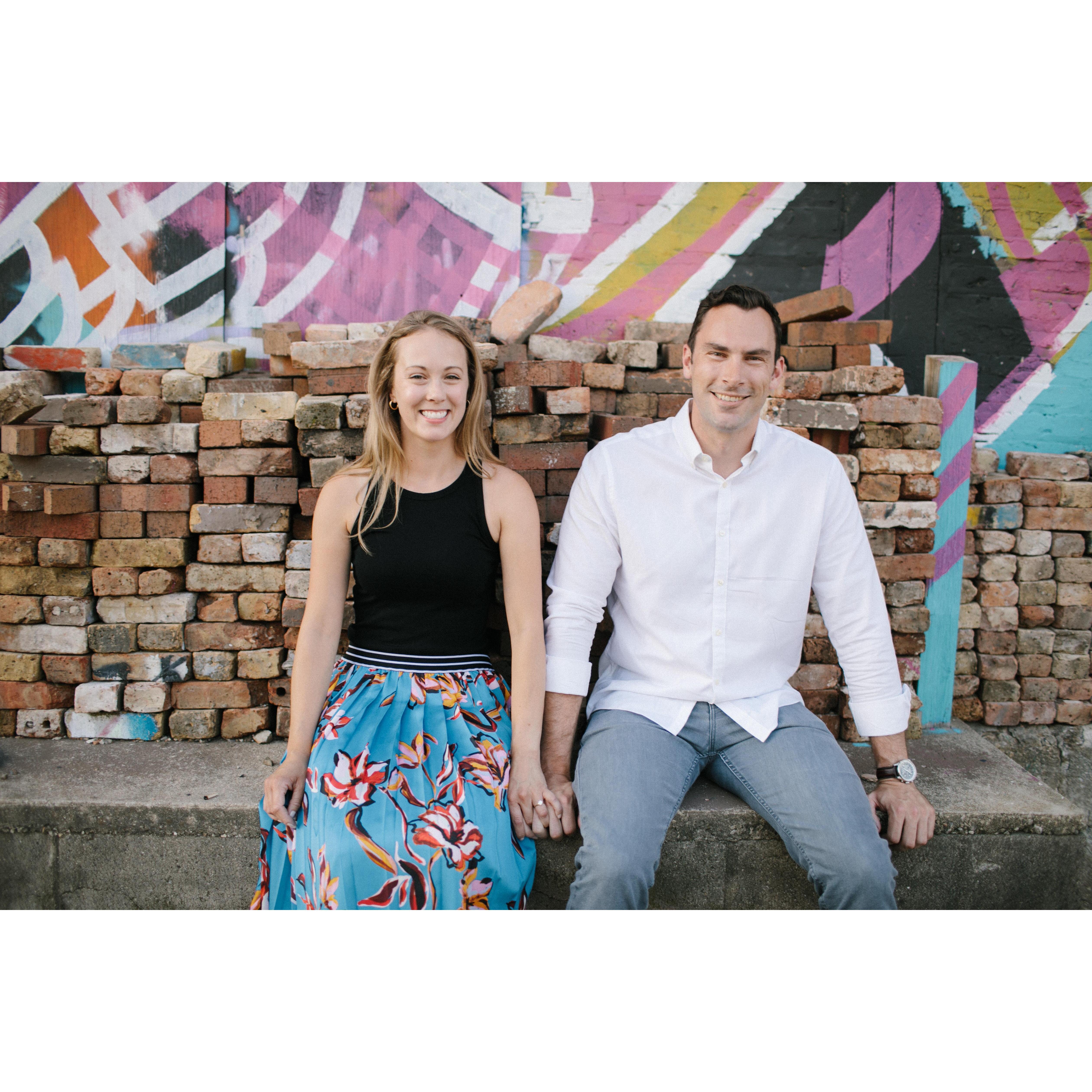 engagement pictures in the west loop