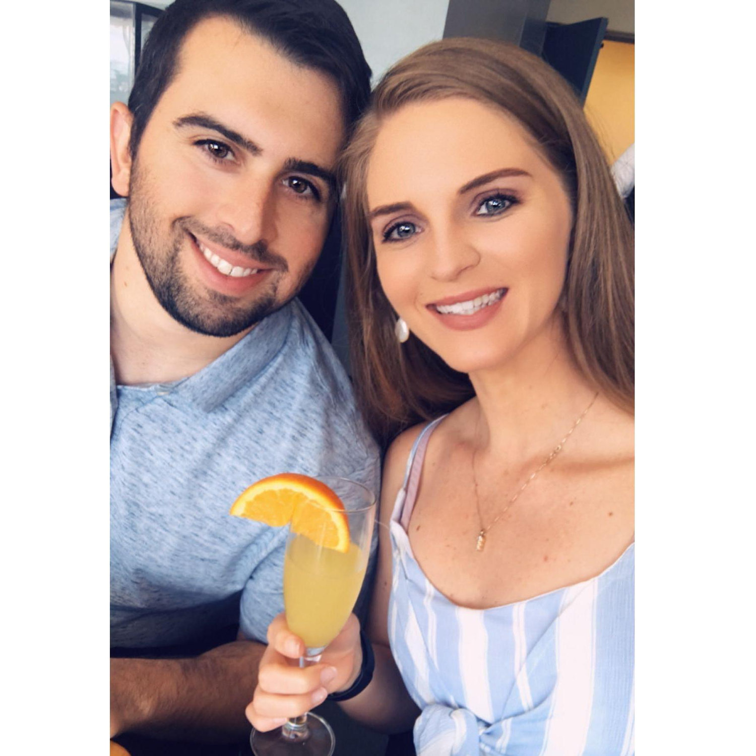 Mother's Day at the Hilton for brunch.