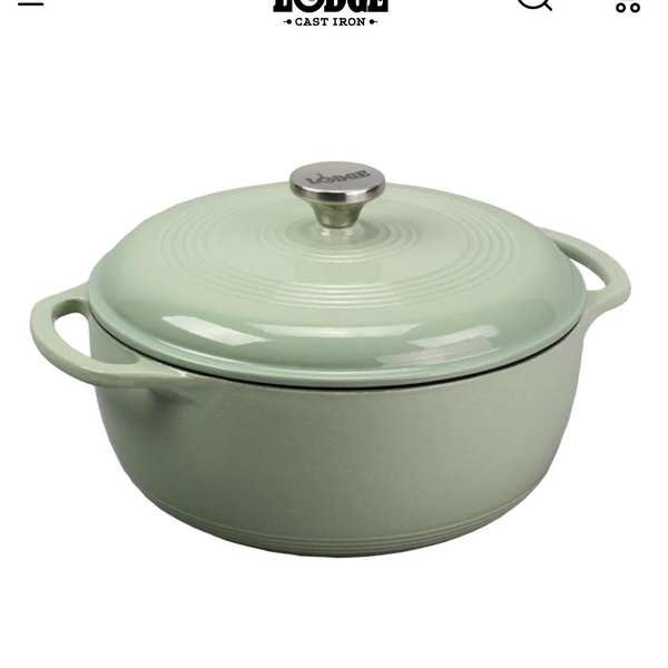 Essential Enameled Cast Iron Dutch Oven | Desert Green