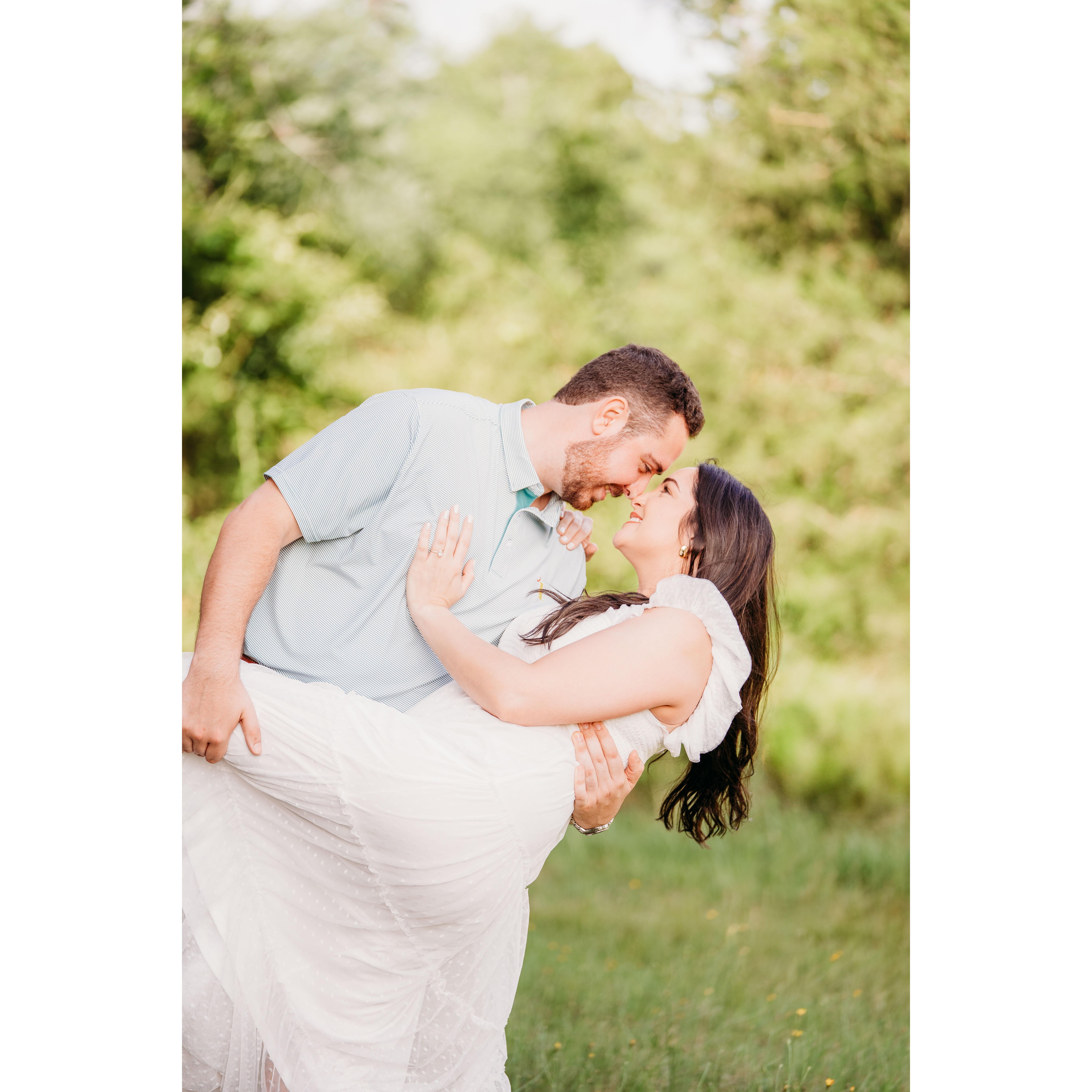 One of our engagement photos