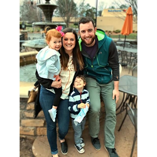 Brunch with Laura's cute cousins!