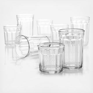 Working Glass 16-Piece Tumbler Set