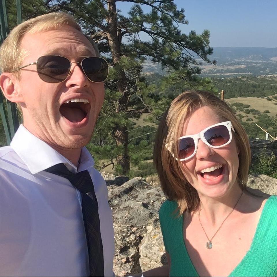 William planned a surprise birthday party for Wendy at Cherokee Ranch.