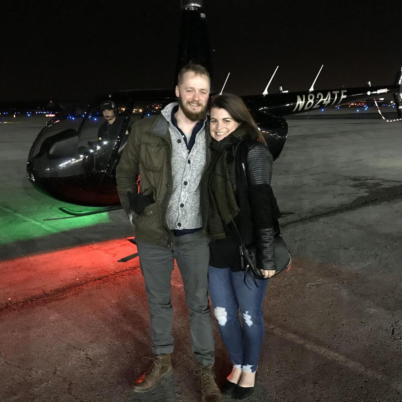 1st & probably last helicopter ride