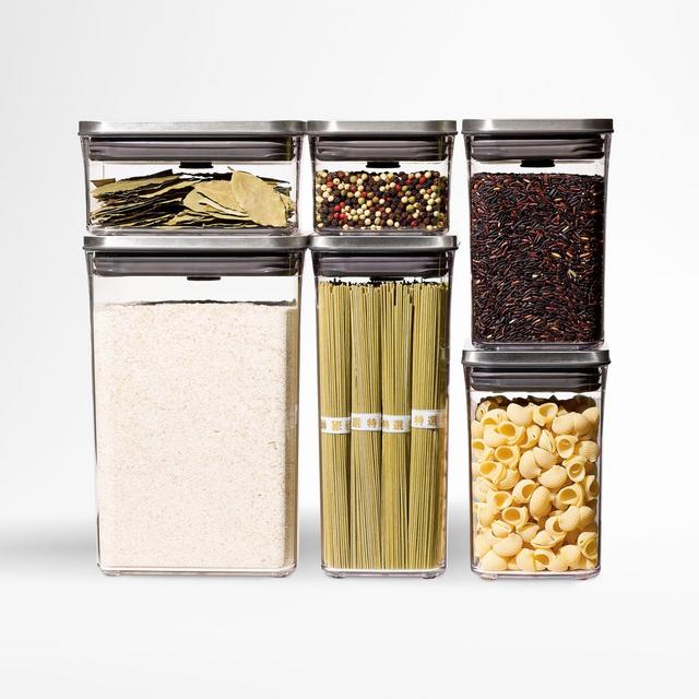 OXO ® Steel 6-Piece POP Container Set