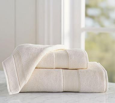 Aerospin™ Luxe Organic Bath Towel, Ivory