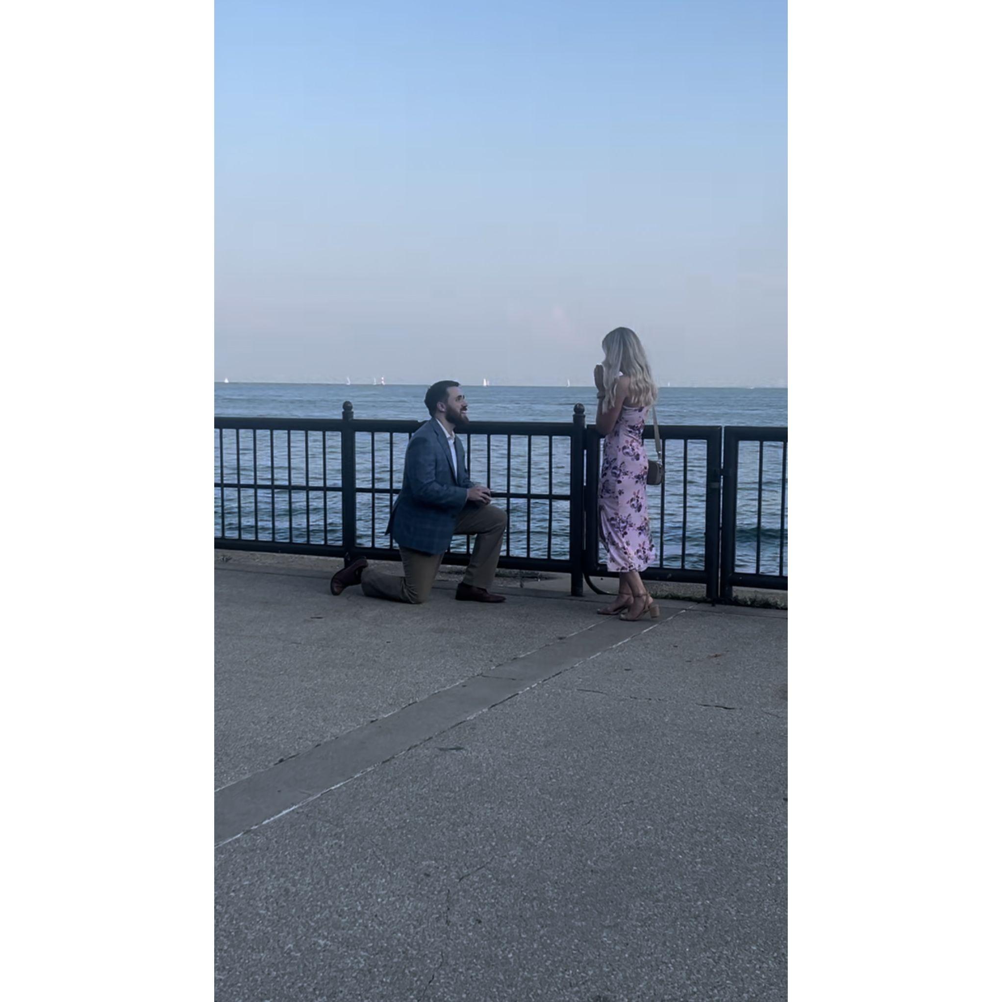 july 11, 2024- our ninth anniversary and the day we got engaged!