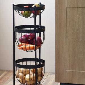Kitchen Fruit/Vegetable Stand קנה מעמד סלי אחסון לפירות וירקות של Bronx from Next Israel