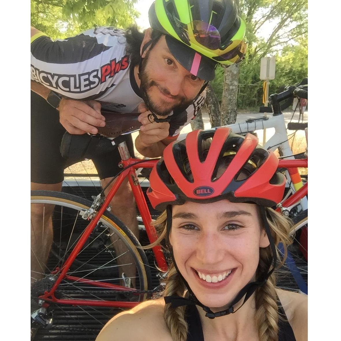 did you know that Tanner likes to ride bikes?