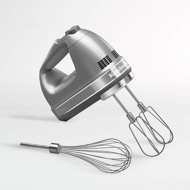 KitchenAid ® Silver 7-Speed Hand Mixer