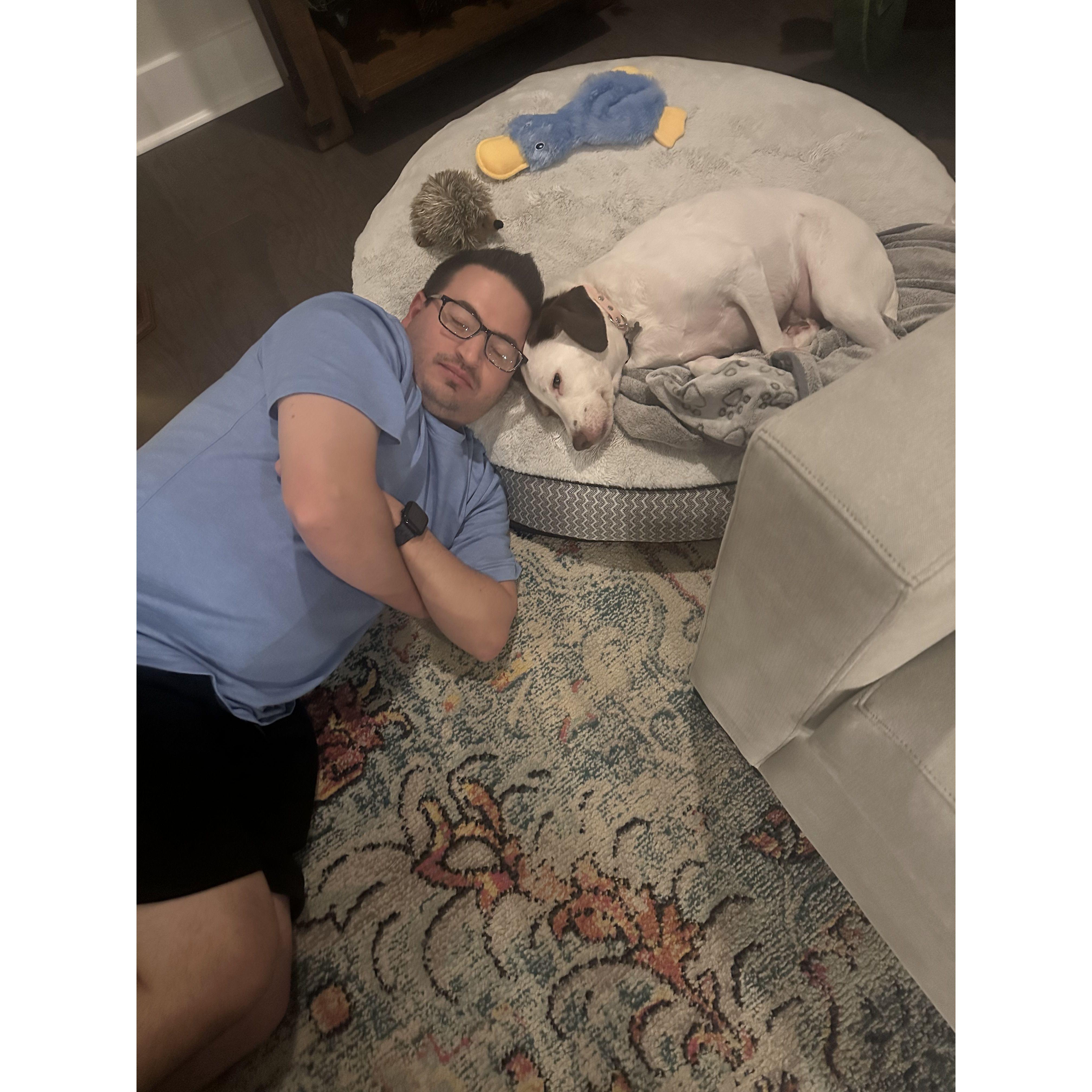Alex loves his June Bug!