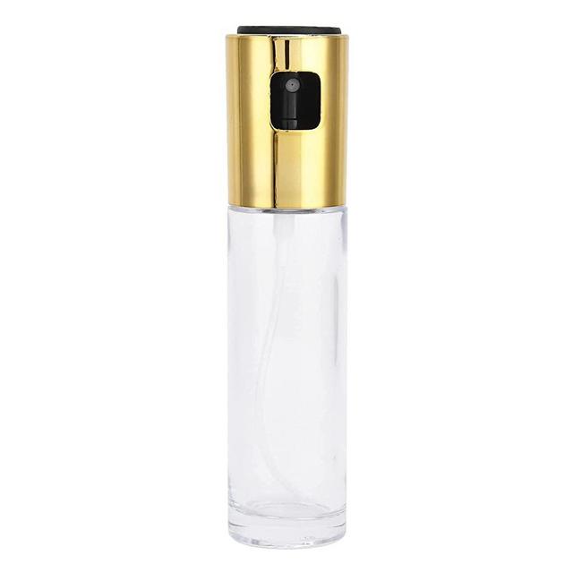 100ml Oil Spray Bottle Oil Spray Bottle for Cooking Oil Mister for BBQ, Salad Roasting Baking or Frying Olive Oil Sprayer for Cooking Oil Sprayer for Cooking Olive Oil Spray Bottle(Gold)