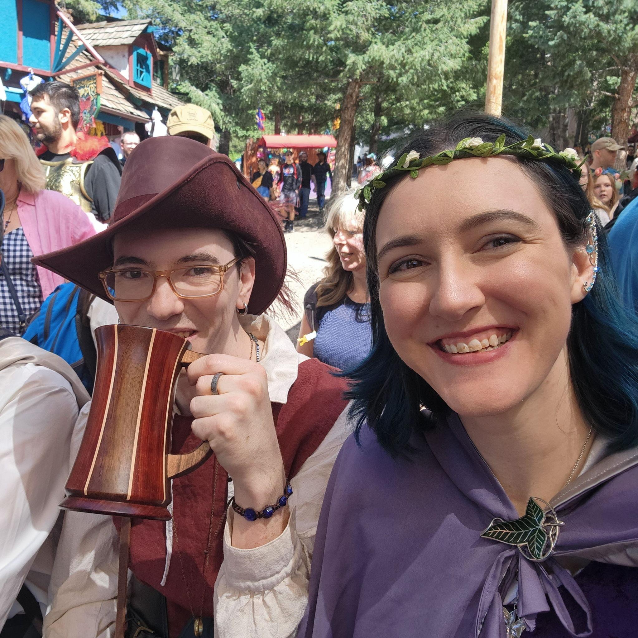 We love the ren faire and everything nerdy!