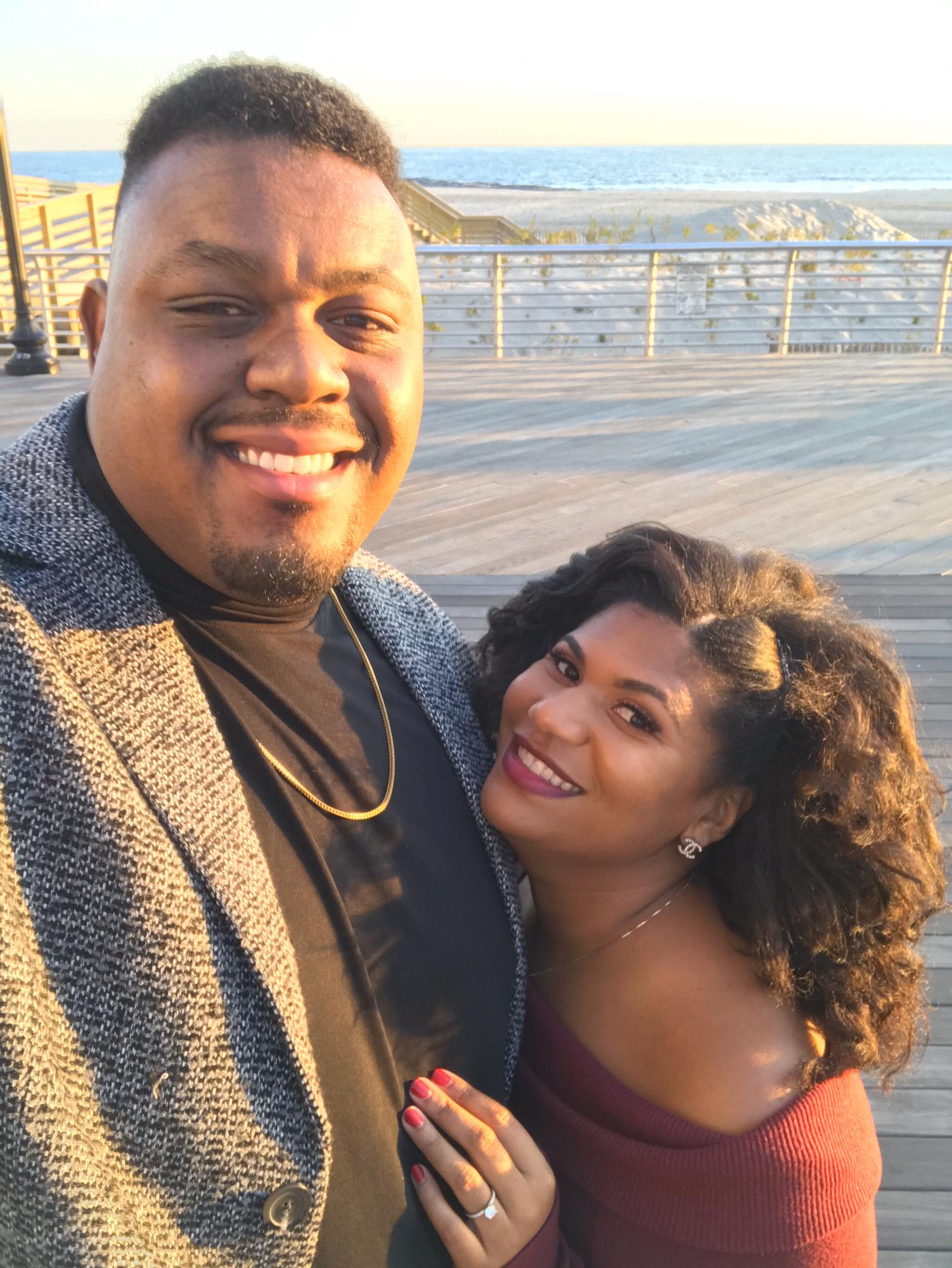 Engagement photoshoot in Long Beach.