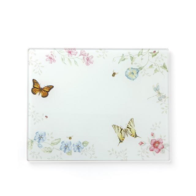 Lenox Butterfly Meadow Kitchen Large Glass Food Board, Created for Macy's
